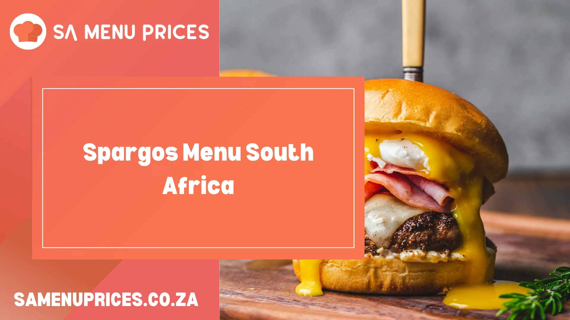Spargo's Menu South Africa - South Africa Menu Prices